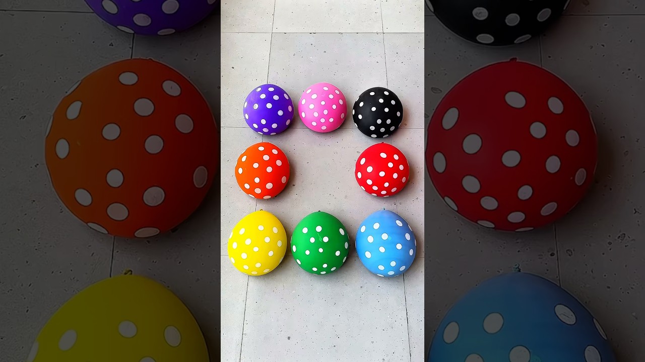 Most Satisfying Balloon Pop Challenge 🔥💥 | You Won’t Stop Watching!