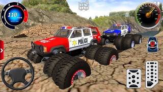 Monster Truck Impossible Offroad Racing 3D - Extreme Police Car Simulator - Android GamePlay #1 screenshot 2