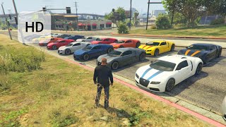Selecting one Car to Drive - GTA 5 screenshot 4
