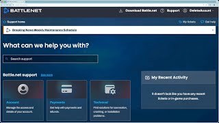Submitting Your Request to Delete Your Battle.net Account - Updated Video For 2024 with New Website.