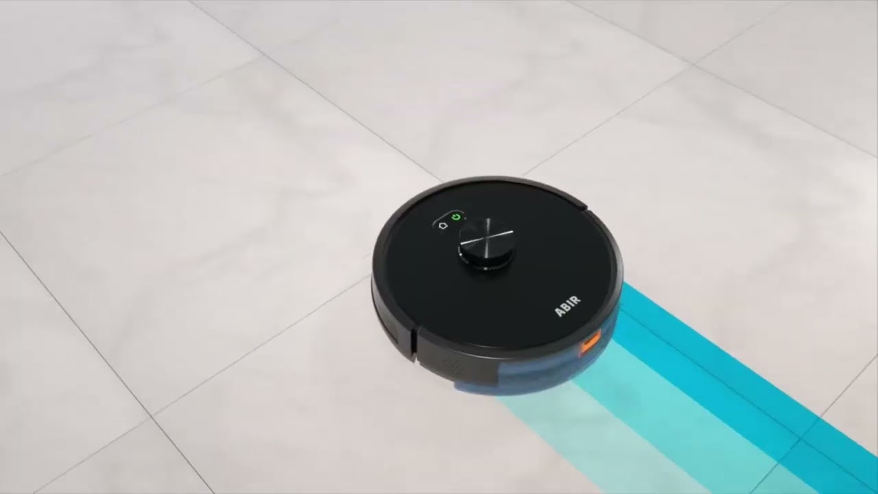 Robot Vacuum Cleaner ABIR X8 ,Laser System, UV Cleaning, TOF Wisdom
