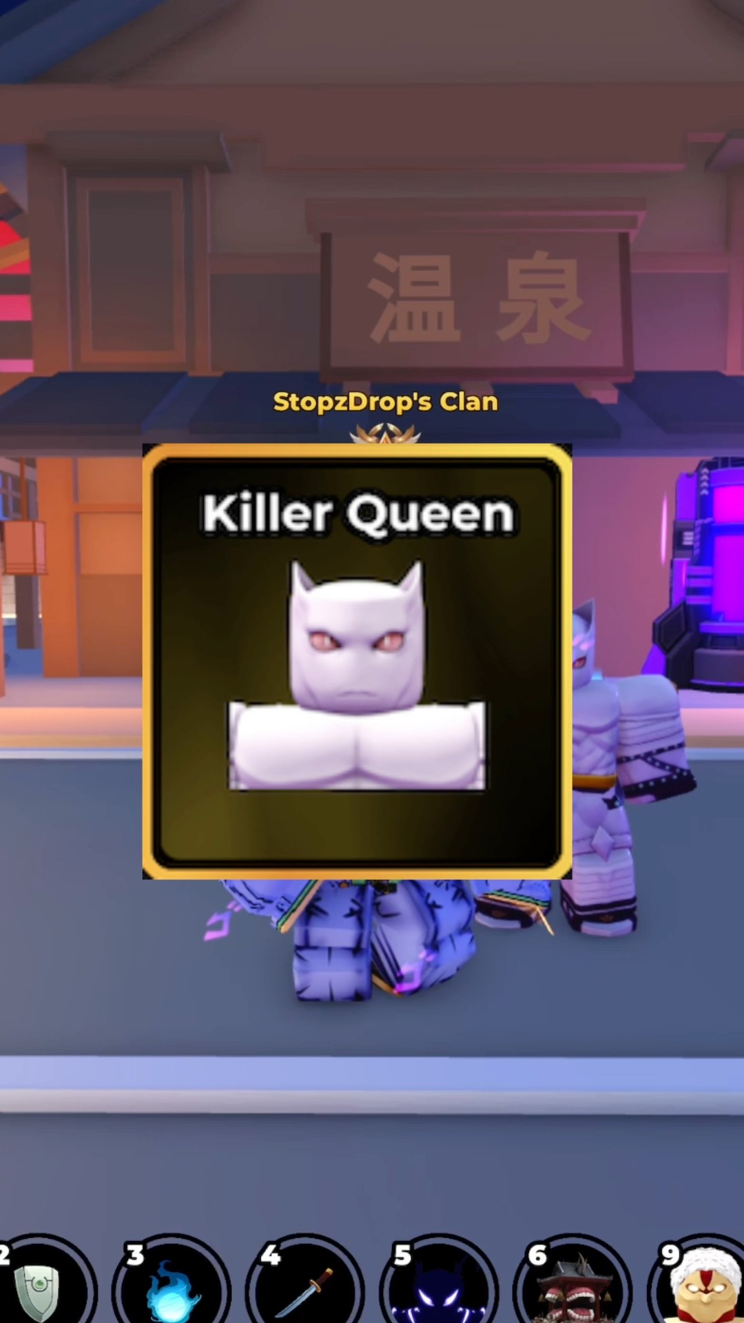 KILLER QUEEN IN INSANE! #animefightingsimulator #roblox