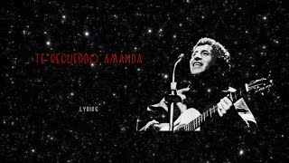 Te Recuerdo Amanda - Lyrics - Víctor Jara