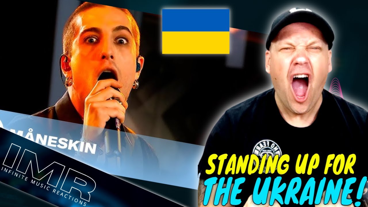 MANESKIN Stand With The People Of The UKRAINE In "Gasoline" [ Reaction ]