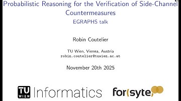 Probabilistic Security Analysis