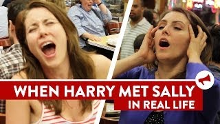 Harry Met Sally Orgasm Scene Prank - Movies In Real Life (Ep 7) Resimi