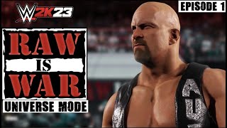 WWE 2K23 Attitude Era Universe Mode - Episode 1: Unleashing the Attitude Era!