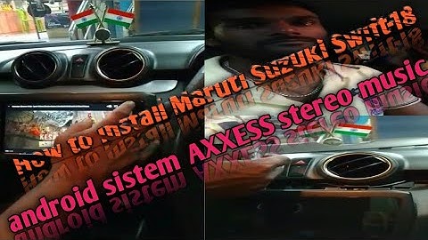 How to install Maruti Suzuki Swift-18 android stereo #viralvideo @PrasenjitSutradhar-ph3ek