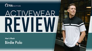Men’s Black Birdie Polo #7516 & Men’s Turquoise Birdie Polo #7517