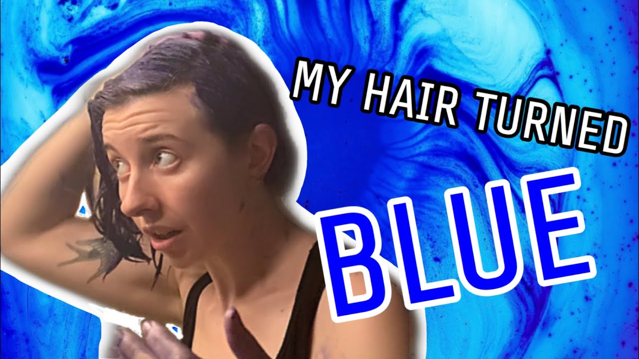 Blue and Platinum Hair Dye - wide 1