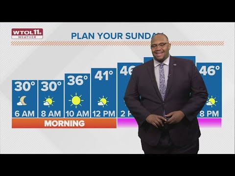 Sunday brings mild weather, highs in the low-50s | WTOL 11 Weather ...