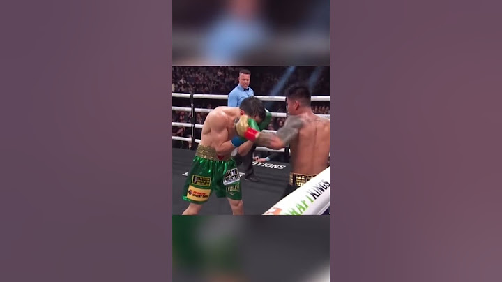 Mark Magsayo's destructive left hand