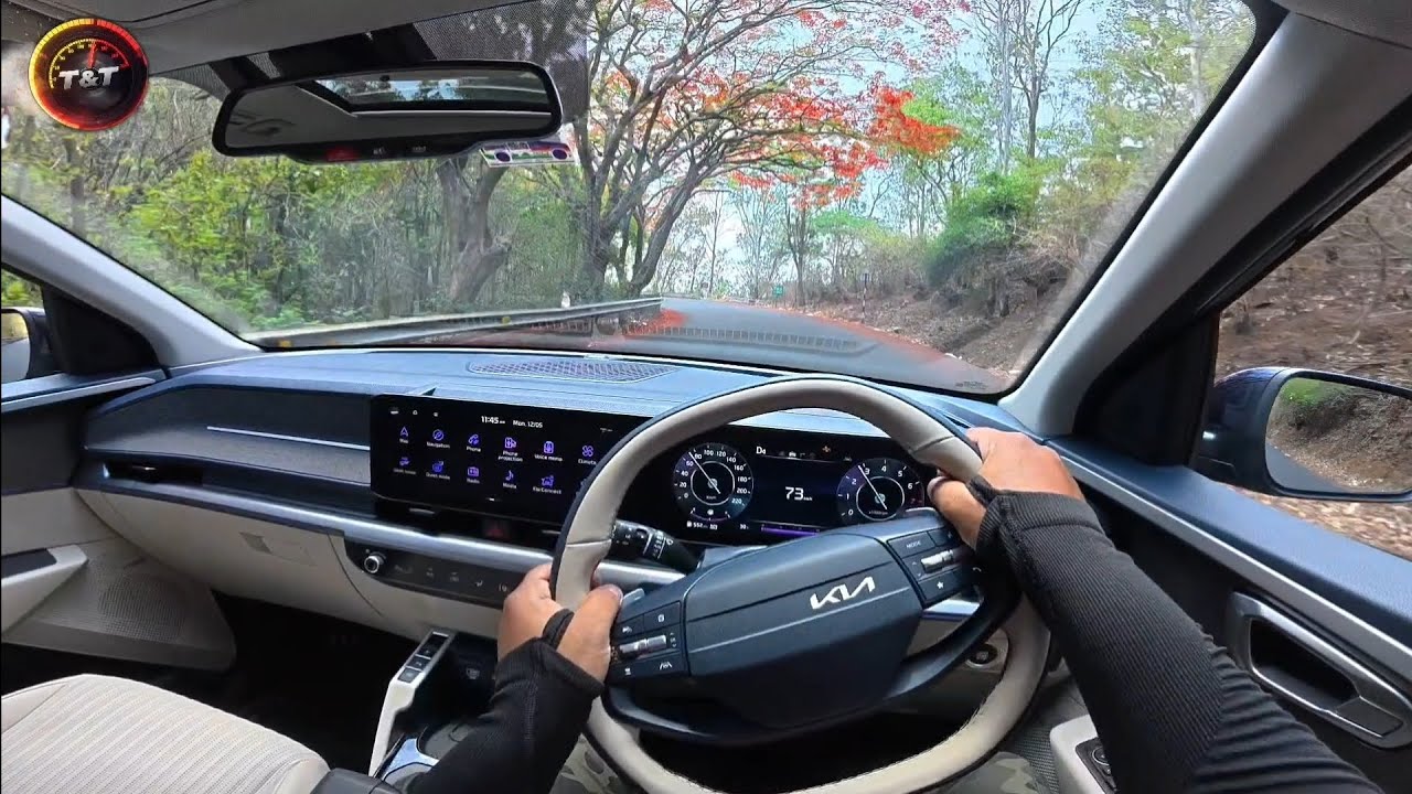 Kia Carens Clavis Turbo Petrol DCT ASMR Pure Sound & POV Drive Video | 2025 Carens Clavis #asmr #pov