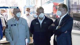 Встреча директоров заводов «КАМАЗа» — на заводе двигателей