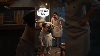 Poor Pug Mocked Because He Dont Have New Cart