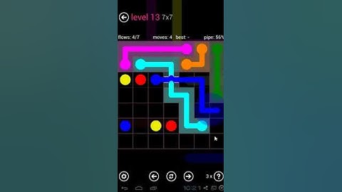 Flow Bridges - level 13 classic pack 2 - 7 x 7