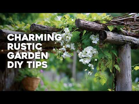 🌿 Rustic Garden Retreat: DIY Tips for Creating a Cozy, Nature-Filled Outdoor Space