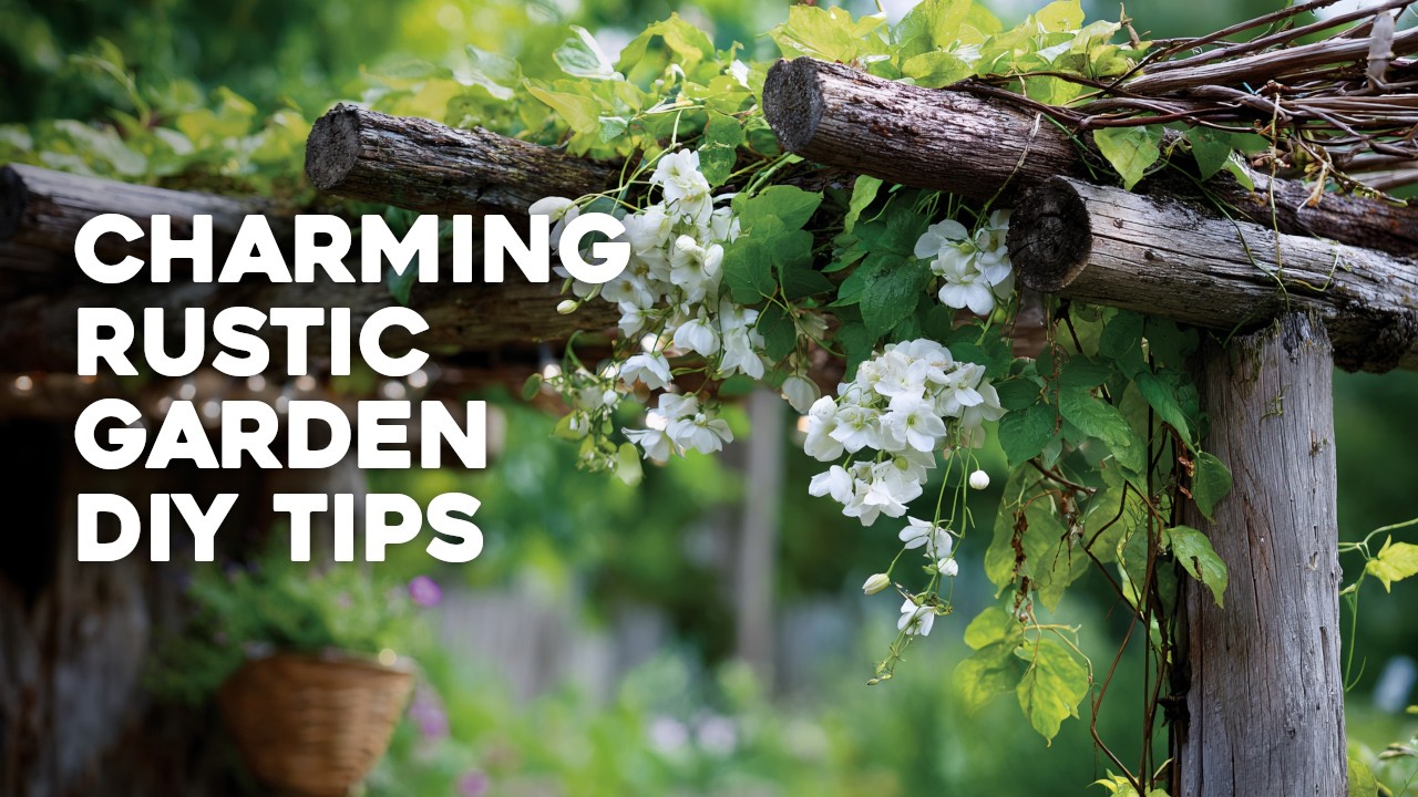 🌿 Rustic Garden Retreat: DIY Tips for Creating a Cozy, Nature-Filled Outdoor Space