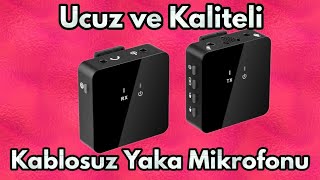 Ucuz Ve Kaliteli Dontz Kablosuz Yaka Mikrofonu İncelemesi - Teknoloji Dünyası