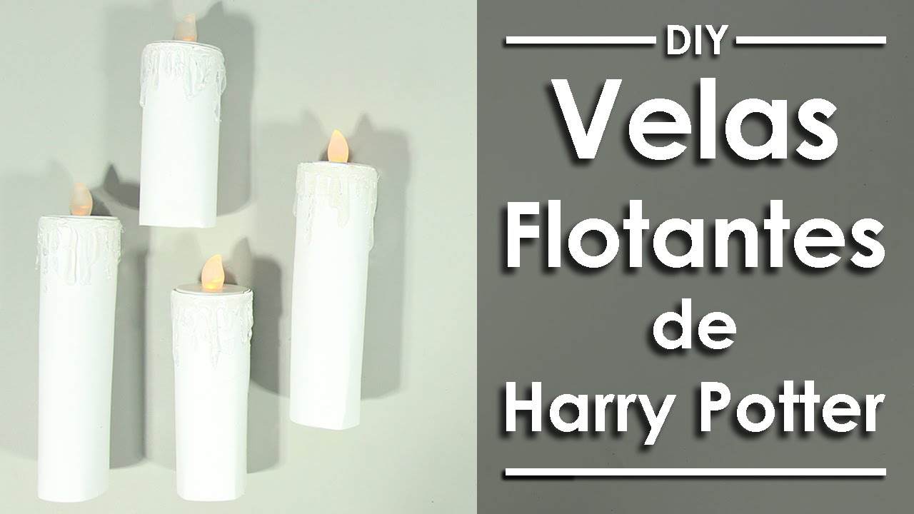 Velas Flotantes de Harry Potter - DIY 