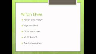 Dark Elves Army Review Core Dark Elves Army Review Core