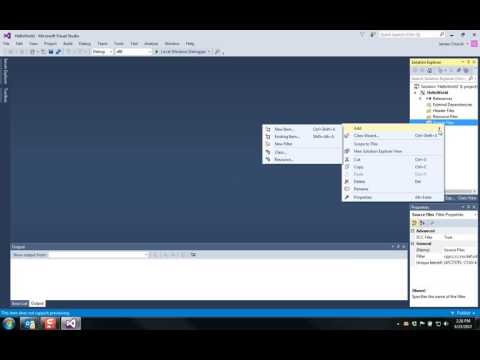 Write Hello World in C++ using Visual Studio Community