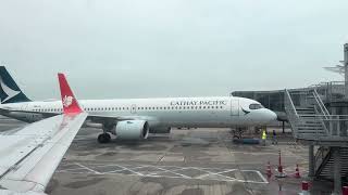 Thai Lion Air B737-800 full takeoff from Hong Kong Airport (HKG) to Bangkok-Don Mueang Airport (DMK)