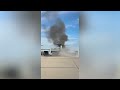 MV-22B Osprey Catches Fire During Training Exercise at Arizona Airport