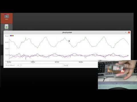 Accelerometer signal reading and computer interface