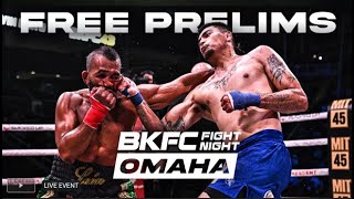 LIVE BKFC Fight Night Omaha Prelims | Full BKFC Event on Fubo Sports #boxing