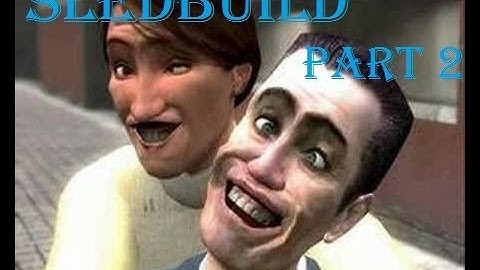 Garrys Mod SledBuild Part 2 RaceCar Of DOOM