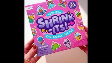 OOLY | Shrink-its! DIY Shrink Art Kit