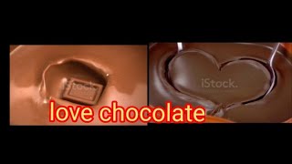 #shorts #chocolate mold falling in the middle of the melted chocolate sauce