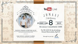 Majlis Akad Nikah - Dayang Hajah Athiyyah As'ad dengan Haji Awang Ahmad Nazrin (Part 01)