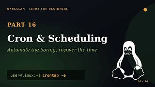 Linux for Beginners #16 — Cron | The 5-Field Syntax Finally Explained + systemd timers