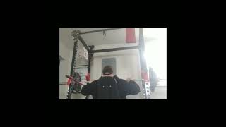 Seated Pin Press 195 x 3 sets x 6 reps