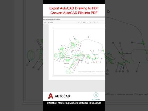 Export AutoCAD Drawing