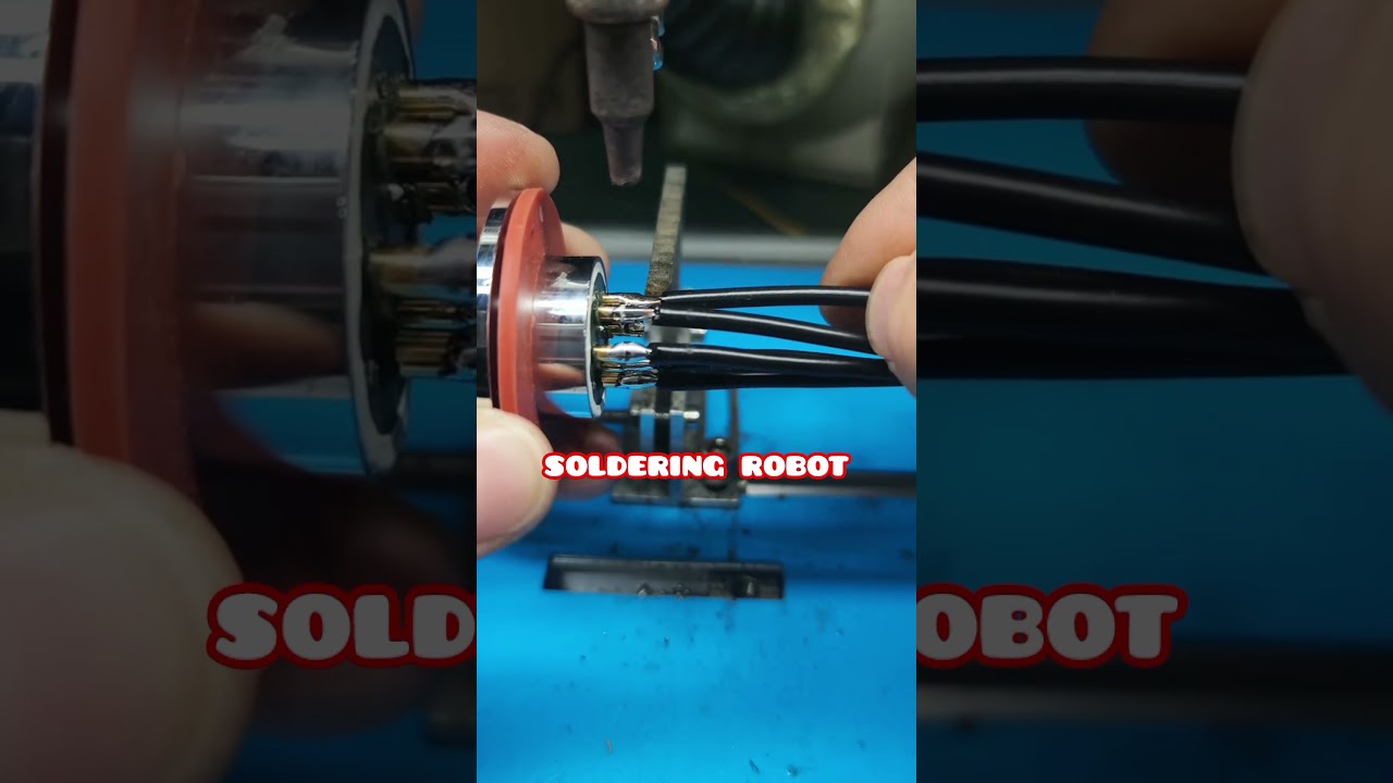 Как работает автоматический паяльный робот? 