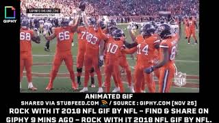 Rock With It 2018 Nfl GIF by NFL  Find  ...