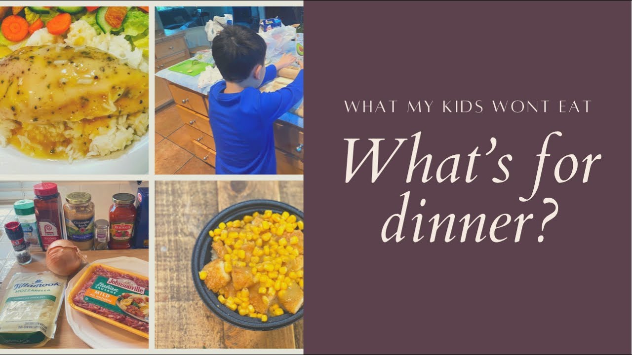What’s for dinner? | Easy recipes | Picky eaters - YouTube