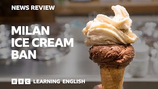 Milan ice cream ban: BBC News Review screenshot 4