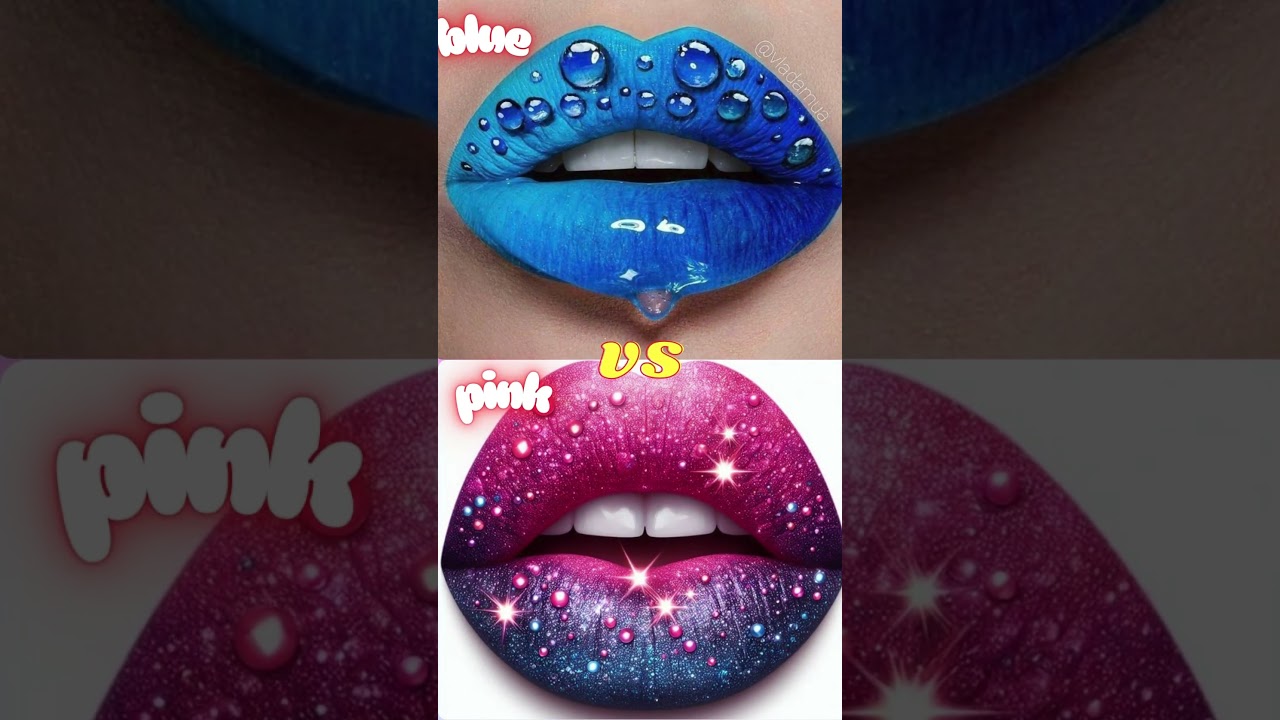 Choose Your Birthday Month and See Your Blue & Pink Dream Look Bedroom, Dress, Lips & Nails etc 👗💄