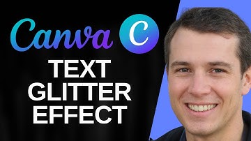 How to Add Glitter in Canva (Text Glitter Effect For Any Font)