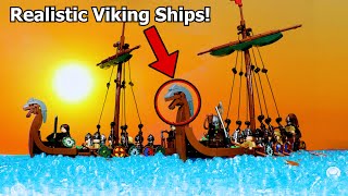 I Built a LEGO Viking Fleet! | Time-Lapse