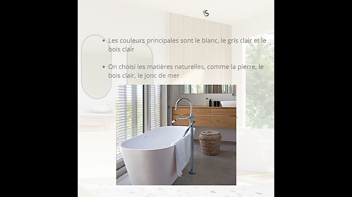 Déco salle de bain #2 : Style scandinave