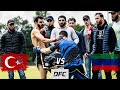 Judoka vs thaiboxer  mma streetfight  defend fc