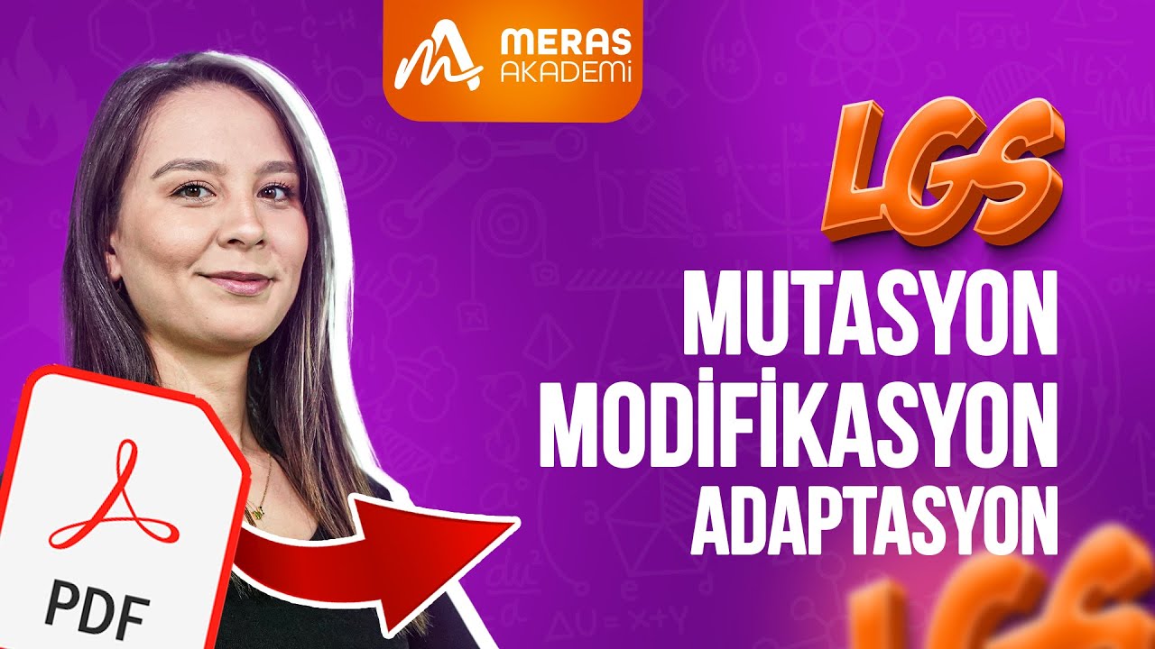 Mutasyon, Modifikasyon, Adaptasyon | LGS 2025