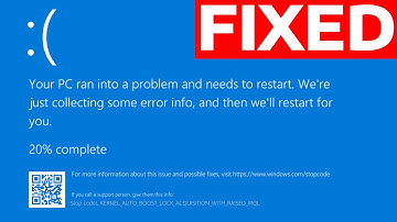 How To Fix Kernel Auto Boost Lock Acquisition with Raised IRQL