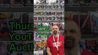 Thursday YouTube Auctions! #auction #comics #toys #pokemon #funkopop #collectibles