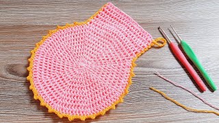 محبوبترین و ساده ترین مدل لیف بافتنی برای مبتدیان 👌😍لیف حمام/Easy knitting/ crochet